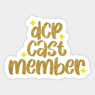 DCP Cast Member Sticker